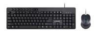 Gembird Keyboard +Mouse USB ENG/KBS-UM-04