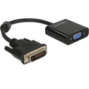 DeLOCK Adapter DVI-D 24+1 male > VGA female adapter