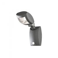 Konstsmide wandspot Latina sensor 3W 350lm aluminium 21 cm grijs