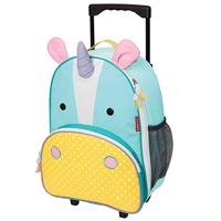 Skip Hop Zoo Luggage/Travel trolley for Children(with name tag), Unicorn