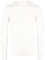 Patrizia Pepe pull en laine à coupe slim - Blanc