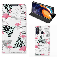 Samsung Galaxy A60 Hoesje maken Flamingo Triangle