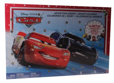 Mattel Disney Cars 3 adventskalender 24 delig Mattel Disney Cars 3 adventskalender 24 delig