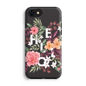 Hello in flowers: iPhone 7 Tough Case