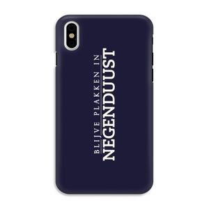 Blijve plakken in Negenduust: iPhone X Tough Case