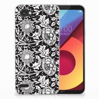 LG Q6 | LG Q6 Plus TPU Case Black Flowers