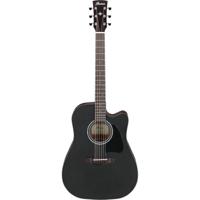 Ibanez AW247CE Artwood Weathered Black Open Pore elektrisch-akoestische westerngitaar