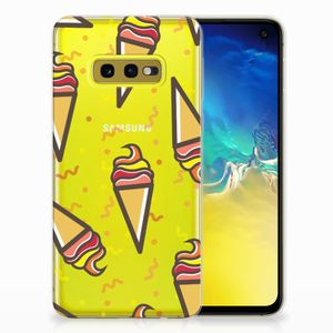 Samsung Galaxy S10e Siliconen Case Icecream