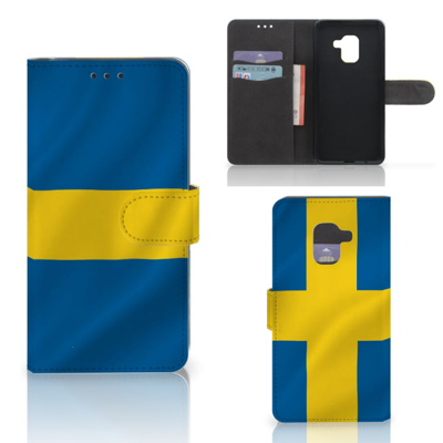 Samsung Galaxy A8 2018 Bookstyle Case Zweden