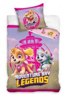 Carbotex dekbedovertrek Legends 140 x 200 cm katoen roze