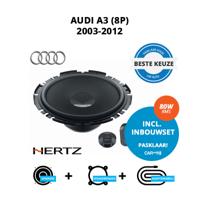 Beste speakers voor Audi A3 2003-2012 (8P) - Voordeuren
