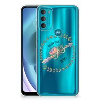 Motorola Moto G71 5G Telefoonhoesje met Naam Boho Dreams