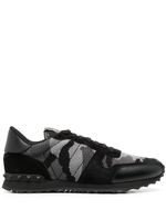 Valentino Garavani baskets Camouflage Rockrunner - Noir - thumbnail