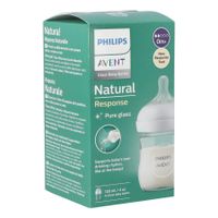 Avent Natural Response 3.0 Zuigfles 120 ml Glas - thumbnail