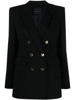 PINKO blazer à boutonnière croisée - Noir