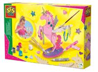 SES Creative maak je eigen Eenhoorn-sieradenhouder 12-delig