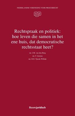 Rechtspraak en politiek - J.M. van den Berg, F. Jensma, H.D. Tjeenk Willink - ebook