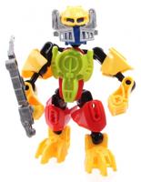 LG Imports robot Thunderbolt Warrior Golden Guardian 13 cm geel