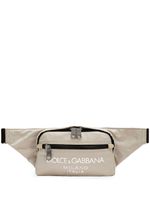 Dolce & Gabbana sac banane à logo imprimé - Tons neutres - thumbnail