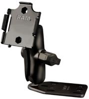 RAM Montage Systemen Offset Motorfiets Reservoir Cover Mount voor Apple iPod Nano Zwart