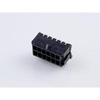 Molex 430451221 Male header, inbouw (standaard) Inhoud: 1 stuk(s) Tray - thumbnail