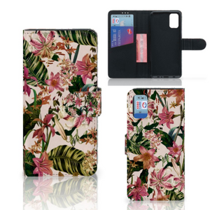 Samsung Galaxy A41 Hoesje Flowers