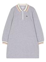 Lacoste Kids Polojurk van katoenblend - Grijs