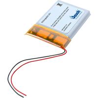 Jauch Quartz LP103450JH Speciale oplaadbare batterij Prismatisch Kabel LiPo 3.7 V 1920 mAh - thumbnail