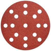 Metabo Accessoires Hechtschuurpapier | Ø 125 mm multiperforatie | P 40 | hout en metaal (50 st.) - 626848000