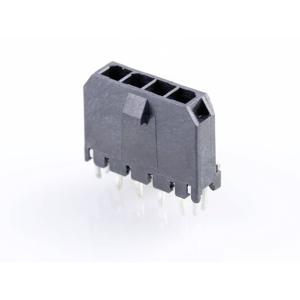 Molex 436500418 Male header, inbouw (standaard) Totaal aantal polen: 4 Rastermaat: 3.00 mm Inhoud: 1 stuk(s) Tray