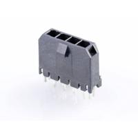 Molex 436500418 Male header, inbouw (standaard) Totaal aantal polen: 4 Rastermaat: 3.00 mm Inhoud: 1 stuk(s) Tray - thumbnail