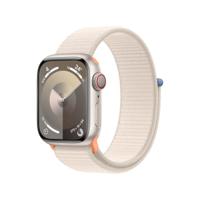 Apple Watch Series 9 41 mm Digitaal 352 x 430 Pixels Touchscreen 4G Beige Wifi GPS - thumbnail