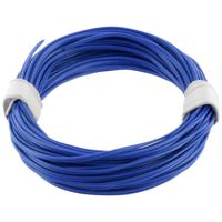 econ connect KZL2X008BL5 Draad 2 x 0.08 mm² Blauw 5 m