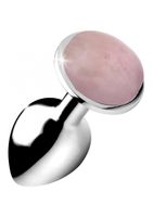 Gemstones Rose Quartz Gem Small Anal Plug