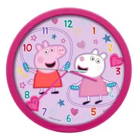 Peppa Pig wandklok 25 cm - thumbnail