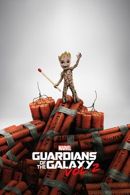 Guardians Of The Galaxy Vol. 2 Groot Dynamite Poster 61x91.5cm Guardians Of The Galaxy Vol. 2 Groot Dynamite Poster 61x91.5cm