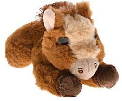 Take Me Home knuffel paard liggend 20 cm pluche bruin Take Me Home knuffel paard liggend 20 cm pluche bruin