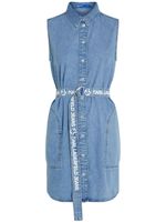 Karl Lagerfeld Jeans robe en jean à design sans manches - Bleu - thumbnail