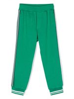 Monnalisa pantalon de jogging à détails rayés - Vert