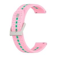 By Qubix - Dot Pattern bandje - Roze - Compatible met Garmin Vivoactive 6 / Vivoactive 5 / Vivoactive 3 - Compatible Garmin bandje - Bandbreedte: 20mm