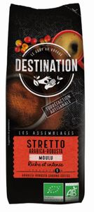 Koffie stretto gemalen bio