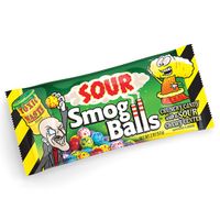 Toxic Waste Toxic Waste Smog Balls Sour Candy 48 Gram - thumbnail