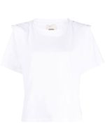 ISABEL MARANT t-shirt Zelitos à plis - Blanc