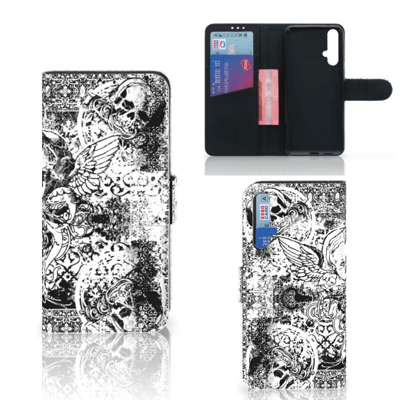 Telefoonhoesje met Naam Honor 20 Skulls Angel Telefoonhoesje met Naam Honor 20 Skulls Angel