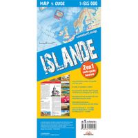 Wegenkaart - landkaart Map & Guide ijsland / Islande | TerraQuest - thumbnail