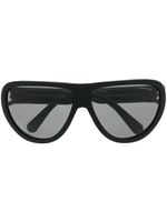 Moncler Eyewear lunettes de soleil Anodize à monture papillon - Noir