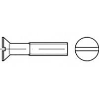 TOOLCRAFT TO-6866994 Verzonken schroeven M4 5 mm Sleuf Staal 2000 stuk(s) - thumbnail