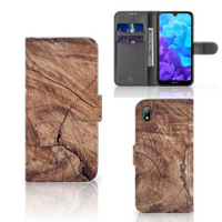 Huawei Y5 (2019) Book Style Case Tree Trunk - thumbnail