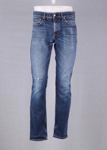 Vintage Slim Calvin Klein Blue size 33 / 31 for Unisex