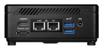 MSI Cubi 12M-001EU i7-1255U mini PC Intel® Core™ i7 16 GB DDR4-SDRAM 512 GB SSD Windows 11 Home Zwart - thumbnail